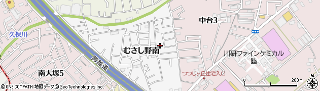 埼玉県川越市むさし野南9周辺の地図