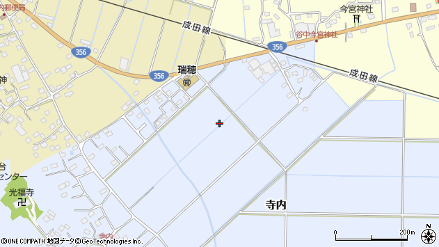 〒287-0062 千葉県香取市寺内の地図