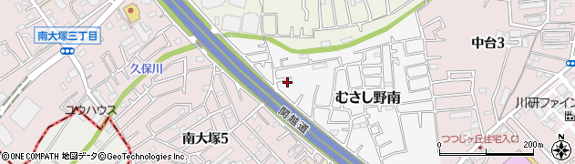 埼玉県川越市むさし野南23-1周辺の地図