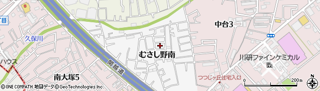 埼玉県川越市むさし野南14周辺の地図