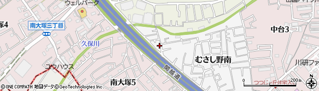 埼玉県川越市むさし野南3-9周辺の地図