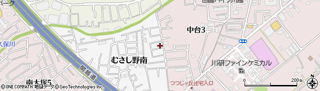 埼玉県川越市むさし野南7-8周辺の地図