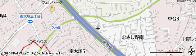 埼玉県川越市むさし野南3周辺の地図