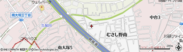 埼玉県川越市むさし野南22-11周辺の地図