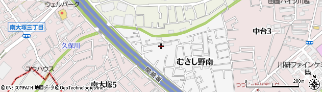 埼玉県川越市むさし野南22周辺の地図