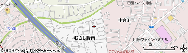 埼玉県川越市むさし野南9-20周辺の地図