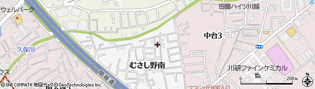 埼玉県川越市むさし野南11-5周辺の地図