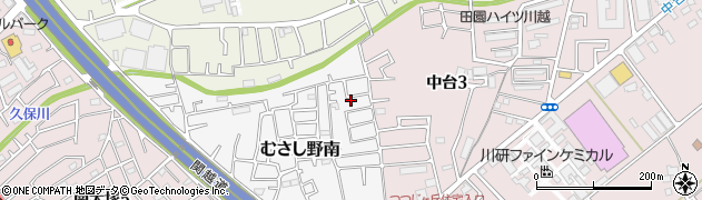 埼玉県川越市むさし野南8-5周辺の地図