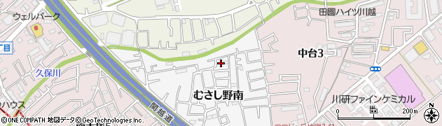 埼玉県川越市むさし野南12周辺の地図