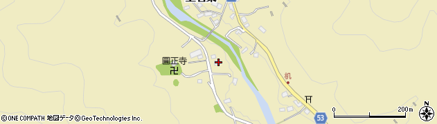 埼玉県飯能市上名栗2872周辺の地図