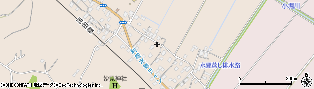 千葉県香取市大倉555周辺の地図