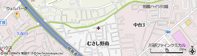 埼玉県川越市むさし野南12-1周辺の地図