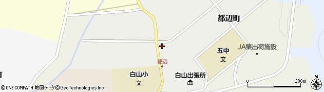 福井県越前市都辺町17周辺の地図