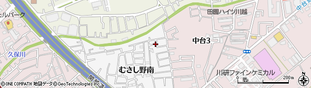 埼玉県川越市むさし野南8-2周辺の地図