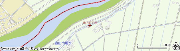 豊田町下坪周辺の地図