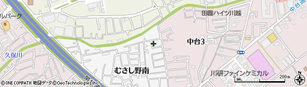 埼玉県川越市むさし野南6-7周辺の地図