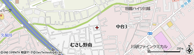 埼玉県川越市むさし野南6周辺の地図