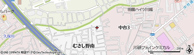 埼玉県川越市むさし野南6-6周辺の地図