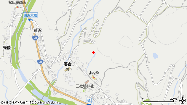 〒399-0214 長野県諏訪郡富士見町落合（その他）の地図