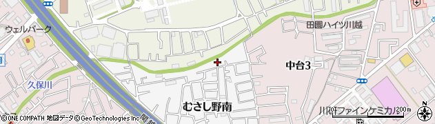 埼玉県川越市むさし野南5周辺の地図