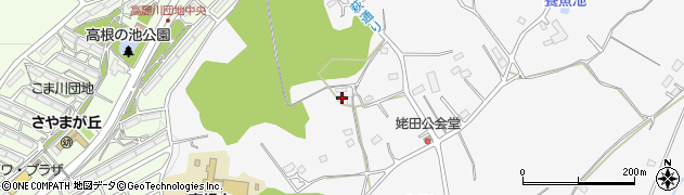 埼玉県日高市女影1323周辺の地図