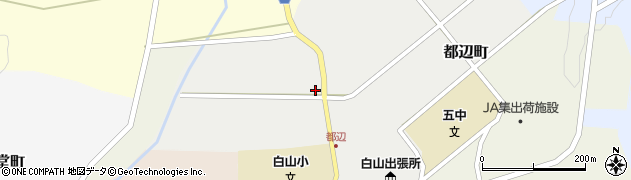 福井県越前市都辺町25周辺の地図