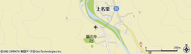 埼玉県飯能市上名栗2861周辺の地図