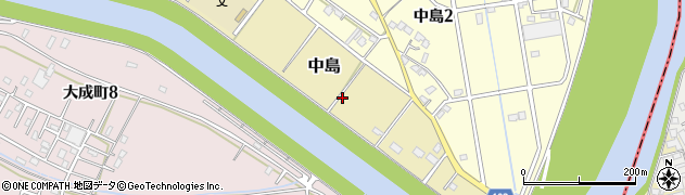 埼玉県越谷市中島588周辺の地図