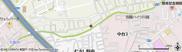 埼玉県川越市むさし野30周辺の地図