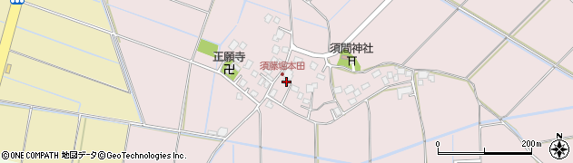 茨城県龍ケ崎市須藤堀町591周辺の地図