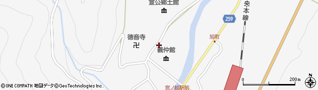長野県木曽郡木曽町日義287周辺の地図