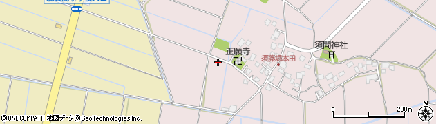 茨城県龍ケ崎市須藤堀町42周辺の地図