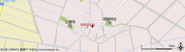 茨城県龍ケ崎市須藤堀町590周辺の地図