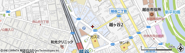 越中屋カバン店周辺の地図