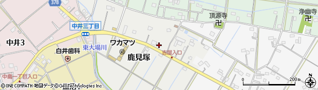 埼玉県吉川市鹿見塚52周辺の地図