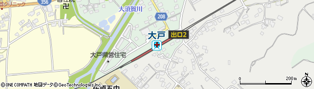千葉県香取市周辺の地図