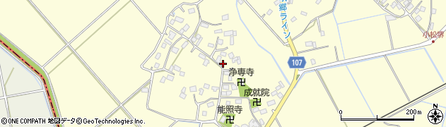 千葉県神崎町（香取郡）小松周辺の地図