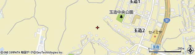 千葉県香取市玉造周辺の地図