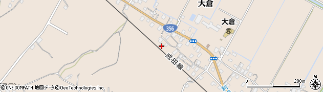 千葉県香取市大倉444周辺の地図