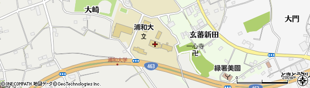 埼玉県さいたま市緑区大崎3551周辺の地図