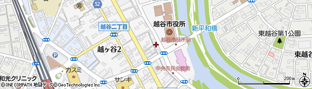 埼玉県宅地建物取引業協会（公益社団法人）越谷支部周辺の地図