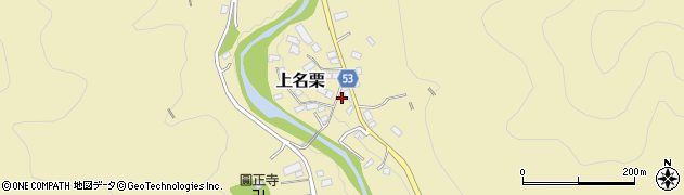 埼玉県飯能市上名栗351周辺の地図