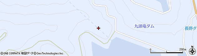 九頭竜ダム周辺の地図