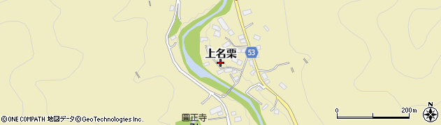 埼玉県飯能市上名栗356周辺の地図