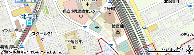 ホテルブリランテ武蔵野周辺の地図