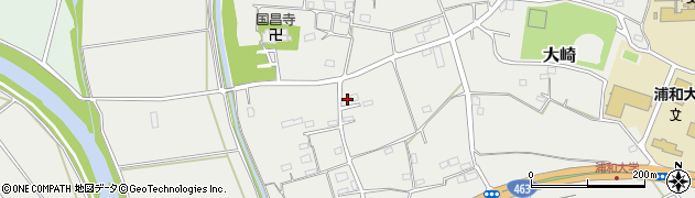埼玉県さいたま市緑区大崎2121周辺の地図
