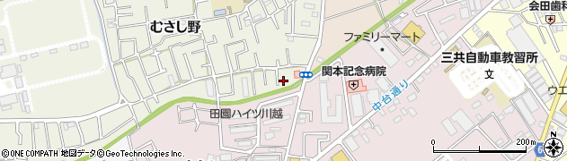 埼玉県川越市むさし野6周辺の地図