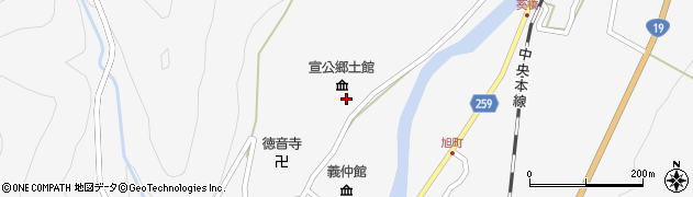 長野県木曽郡木曽町日義148周辺の地図