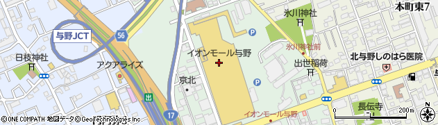 カフェ・ド・クリエイオンモール与野店周辺の地図