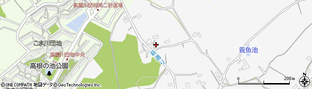 埼玉県日高市女影1241周辺の地図
